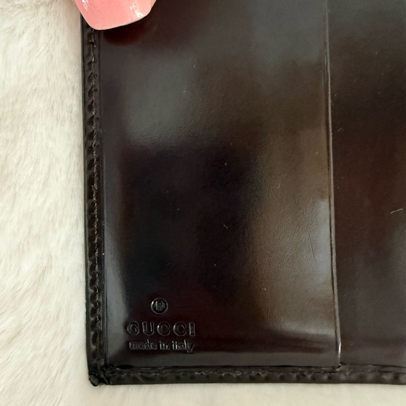 Gucci Dark Brown Wallet Unisex - Picture 8 of 11